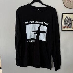 The Jesus and Mary Chain Black Graphic Long Sleeve Tee